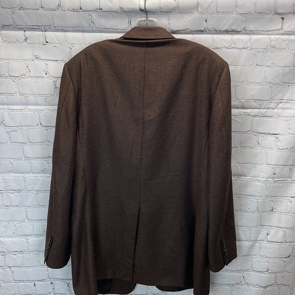 ⭐️Hickey Freeman T Model LTD Silk/Wool blend Mens blazer SZ 44L. EUC - Picture 2 of 9